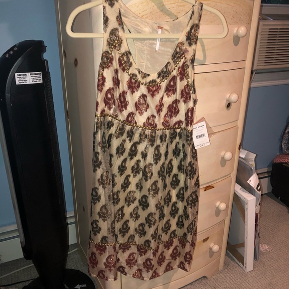 FREE PEOPLE holiday/ dressy dress, NWT - Picture 2 of 8